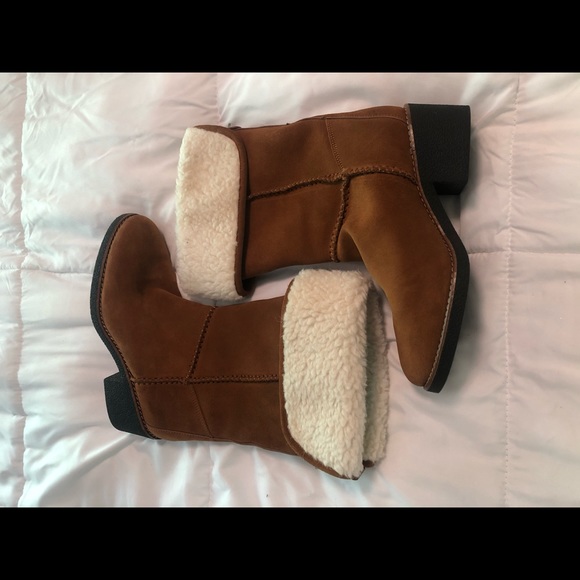 Coach Fur-lined Boots - Picture 1 of 2